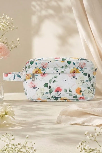 BOTANICAL FLORAL COSMETIC POUCH BAG | 40P629