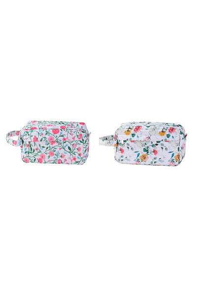 BOTANICAL FLORAL COSMETIC POUCH BAG | 40P629