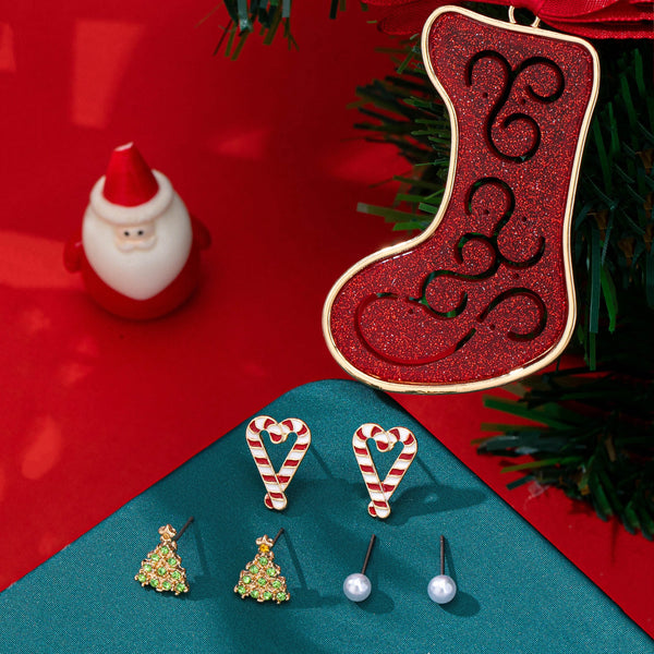 Holiday Christmas Trio Earring & Ornament Set | 80E62510