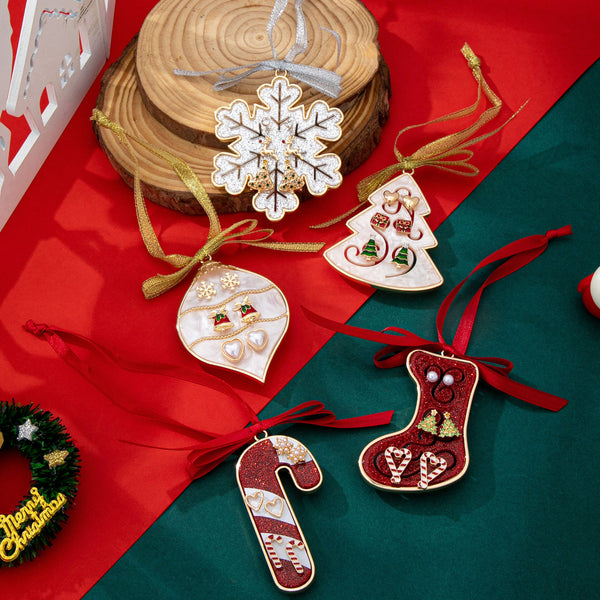 Holiday Christmas Trio Earring & Ornament Set | 80E62510