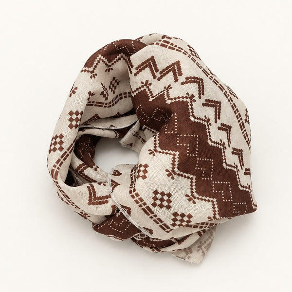 Vintage-Inspired Printed Bandana & Neck Scarf | 40SC735