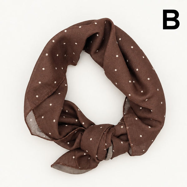 Vintage-Inspired Printed Bandana & Neck Scarf | 40SC735