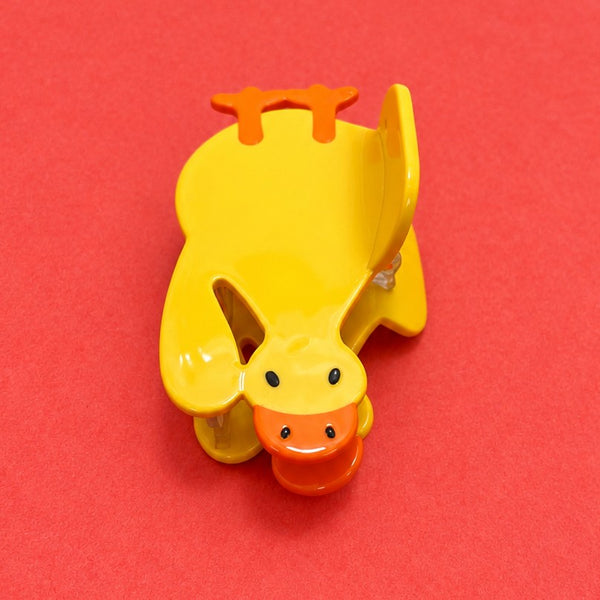 Cute Yellow Duck Novelty Hair Claw Clip | 40H1233