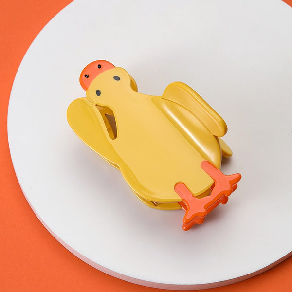 Cute Yellow Duck Novelty Hair Claw Clip | 40H1233