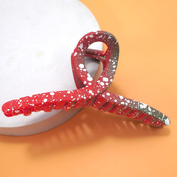 HOLIDAY FROSTED OMBRE HAIR CLAW |  40H1144