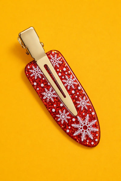 CHRISTMAS MAKEUP HAIR BEND HAIR CLIPS 4-PCS SET | 40H1148-Pack 4