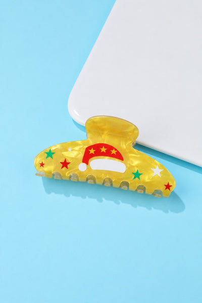 Christmas Jingle Ho Ho Ho Joy  Hair Claw Clips | 40H1149