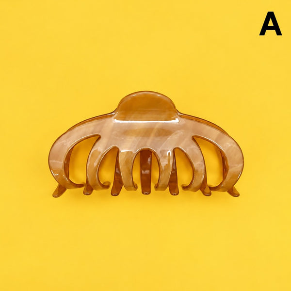Large Curved Octopus-Inspired Hair Claw Clips | 40H1223