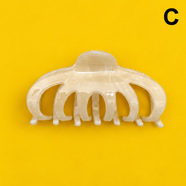 Large Curved Octopus-Inspired Hair Claw Clips | 40H1223