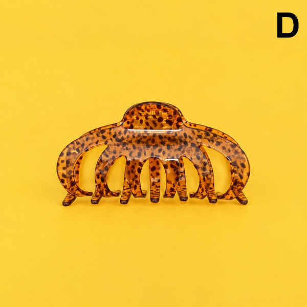 Large Curved Octopus-Inspired Hair Claw Clips | 40H1223