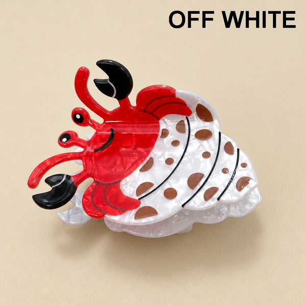 Hermit Crab Seashell Hair Claw Clips | 40H1222