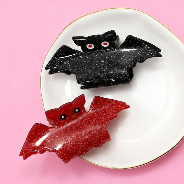 LARGE HALLOWEEN BAT HAIR CLAW CLIPS | 40H1146