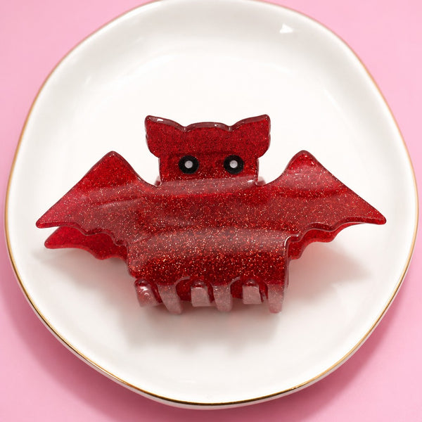 LARGE HALLOWEEN BAT HAIR CLAW CLIPS | 40H1146