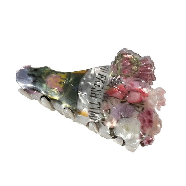 FLOWER BOUQUET & VINTAGE FLOWER TRUCK HAIR CLAW | 40H1150