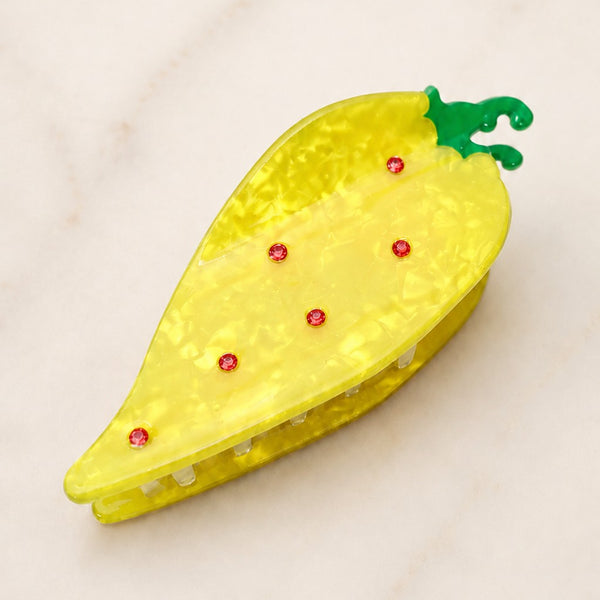 Large Vibrant Chili Pepper Hair Claw Clips | 40H1163
