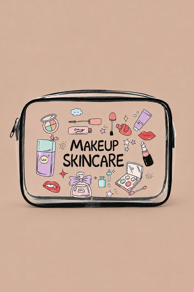 Clear Travel Cosmetic Organizer Travel Bag Pouch | 40P633