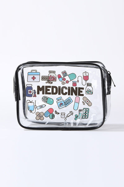 Clear Travel Cosmetic Organizer Travel Bag Pouch | 40P633