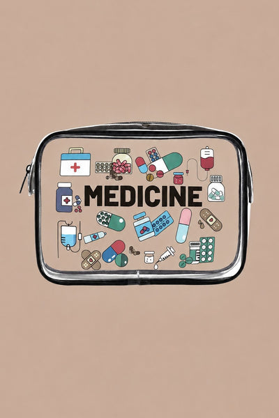 Clear Travel Cosmetic Organizer Travel Bag Pouch | 40P633