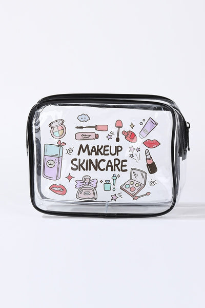 Clear Travel Cosmetic Organizer Travel Bag Pouch | 40P633