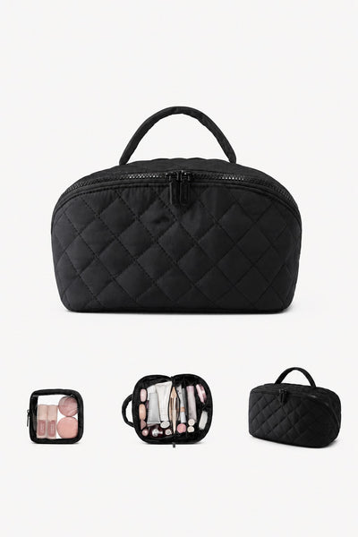 OPEN FLAT COSMETIC MAKEUP POUCH BAG SET | 40P634