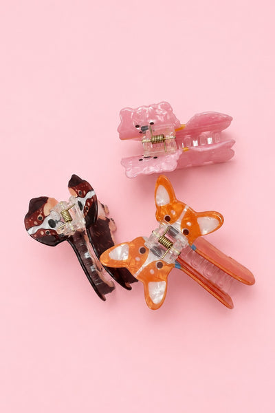 TRENDING JUMBO DOG HAIR CLAW CLIPS | 40H1166