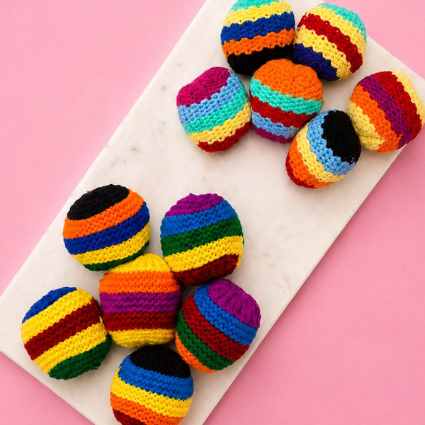 Hacky Sacks - Assorted Colors 6-Pc Set | 40CHN2063-Pack 6