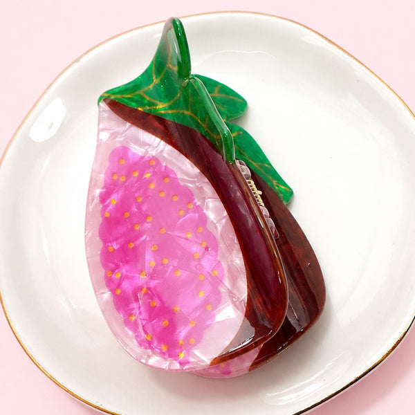 Cellulose Acetate Fruit Hair Claw Clip | 40H1174