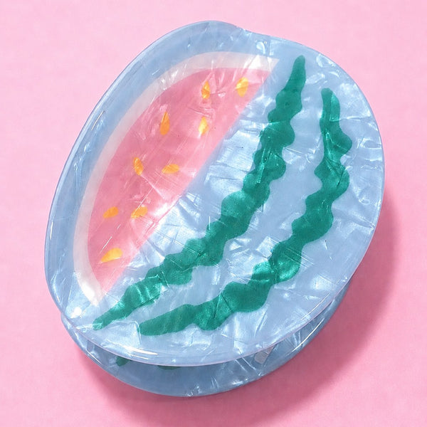 Sweet Watermelon Acetate Hair Claw Clip | 40H1175