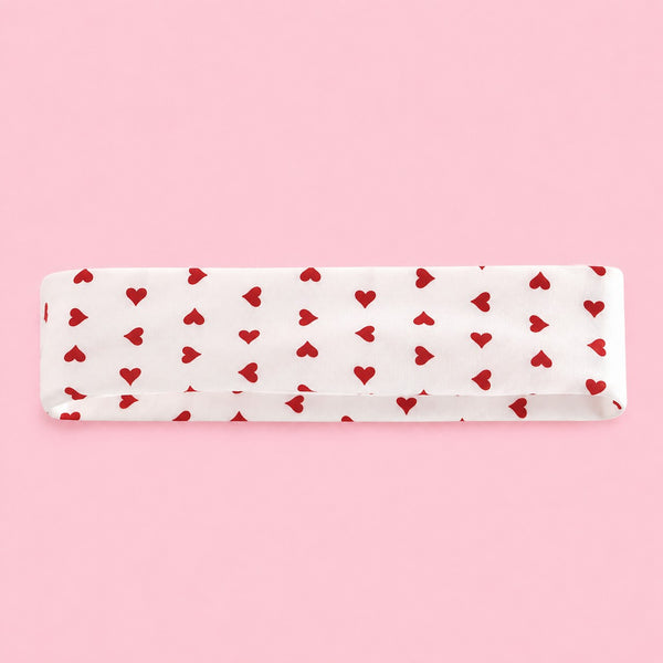 Stripe Heart Printed Yoga Headband 2-pc Set| 40HWP601-Pack 2