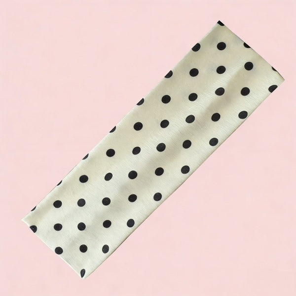 Red Gingham & Black Polka Dot Headband 2-pc Set| 40HWP604