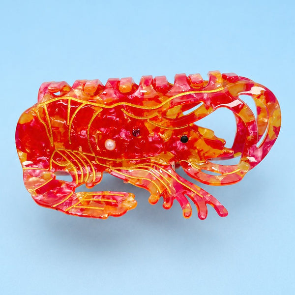 Shrimp Acetate Hair Claw Clip | 40H1176