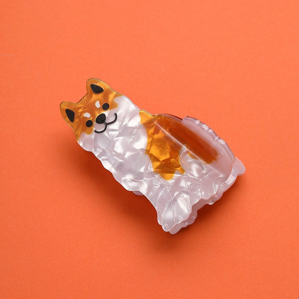 CUTE DOG HAIR CLAW CLIPS | 40H1183