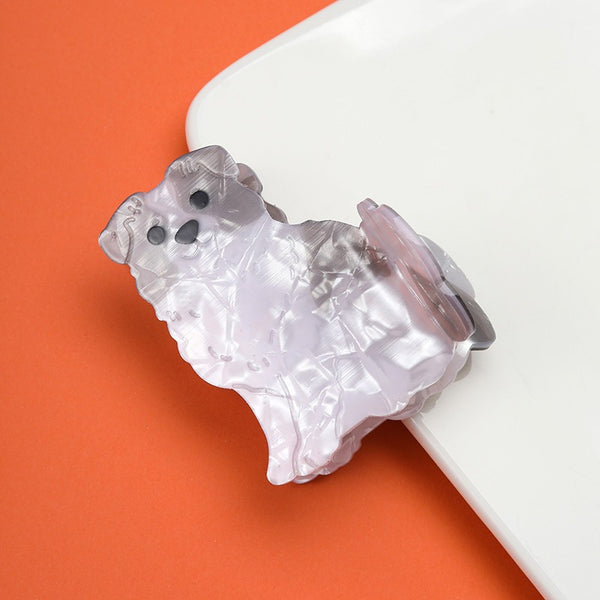 CUTE DOG HAIR CLAW CLIPS | 40H1183