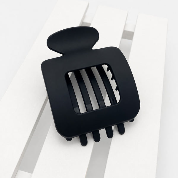 Matte Square Cutout Hair Claw Clips | 40H1187