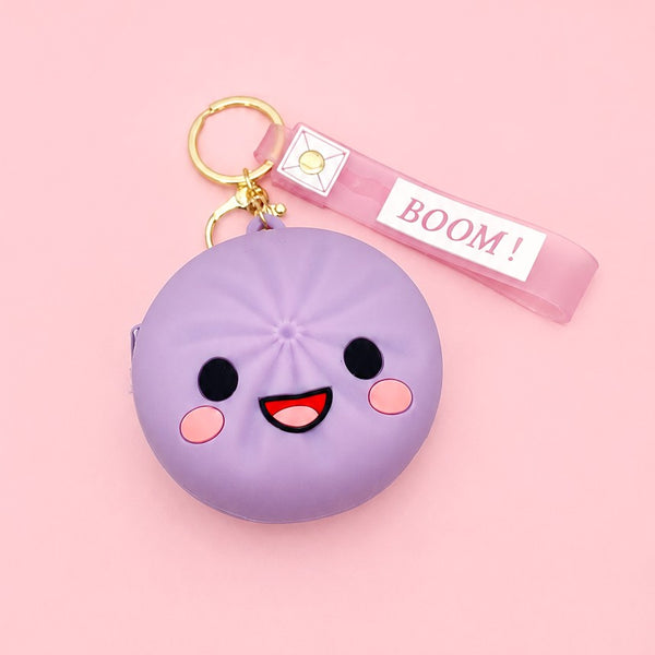 Dumpling Coin Purse Keychain | 40KC190