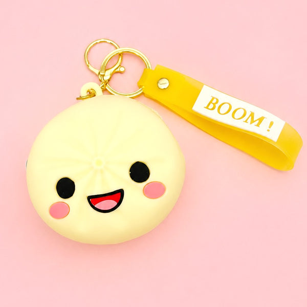 Dumpling Coin Purse Keychain | 40KC190