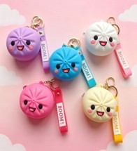 Dumpling Coin Purse Keychain | 40KC190