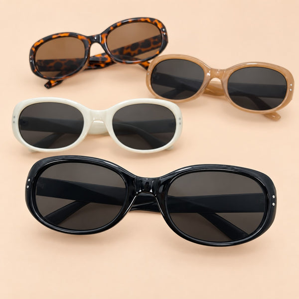 Retro Oval Sunglasses PACK OF 12 | 40SG840-Pack 12