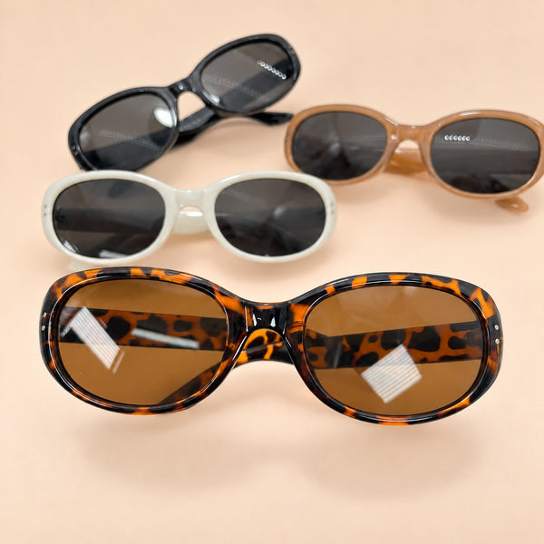 Retro Oval Sunglasses PACK OF 12 | 40SG840-Pack 12