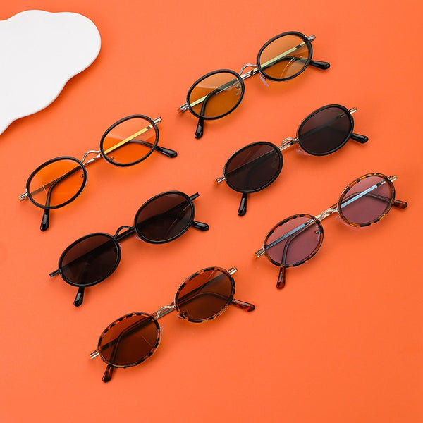 Slim Retro Oval Frame Sunglasses Pack of 12| 40SG841-Pack 12