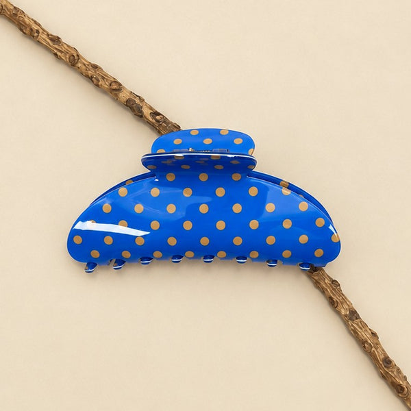 Retro Polka Dot French Style Hair Claw Clips | 40H1202