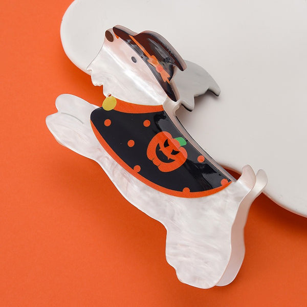 Halloween Dog Costume Resin Hair Claw Clips | 40H1229
