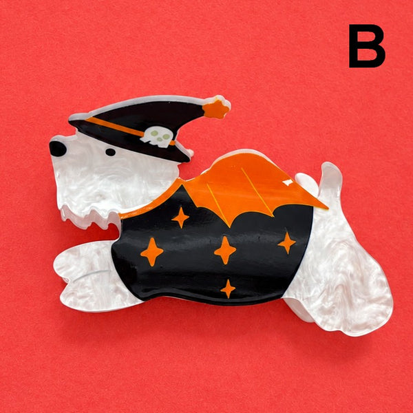 Halloween Dog Costume Resin Hair Claw Clips | 40H1229