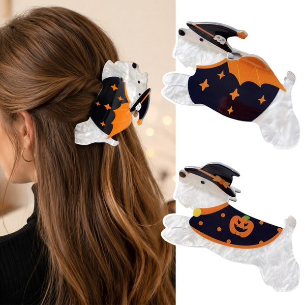 Halloween Dog Costume Resin Hair Claw Clips | 40H1229