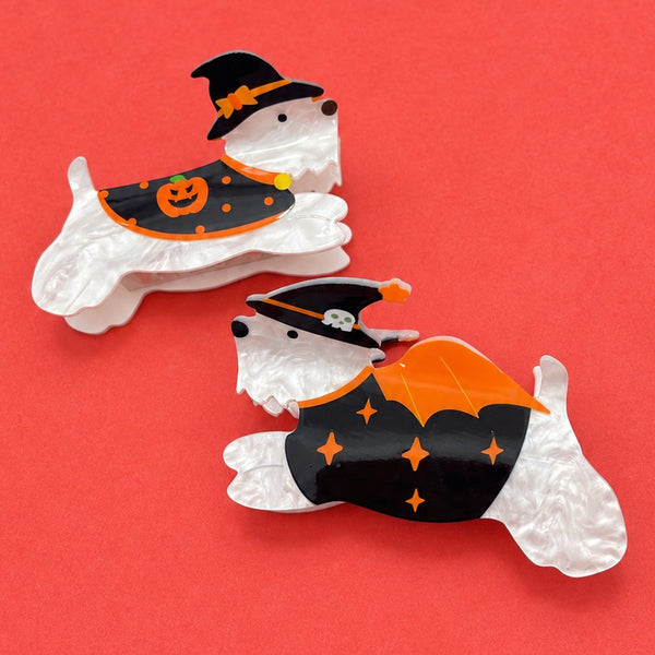 Halloween Dog Costume Resin Hair Claw Clips | 40H1229