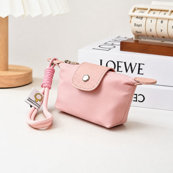 Mini Flap Coin Pouch Wristlet Keychains  | 40KC198