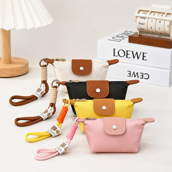 Mini Flap Coin Pouch Wristlet Keychains  | 40KC198
