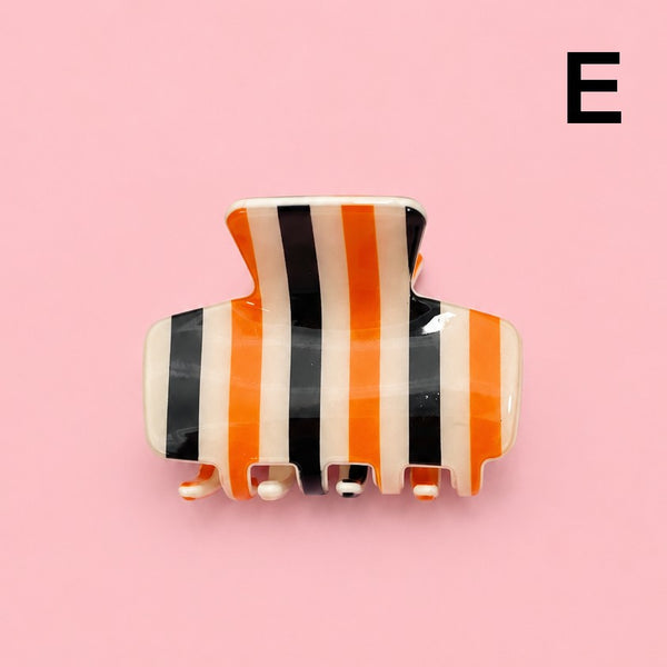 Striped & Plaid Hair Claw Clips | 40H1210