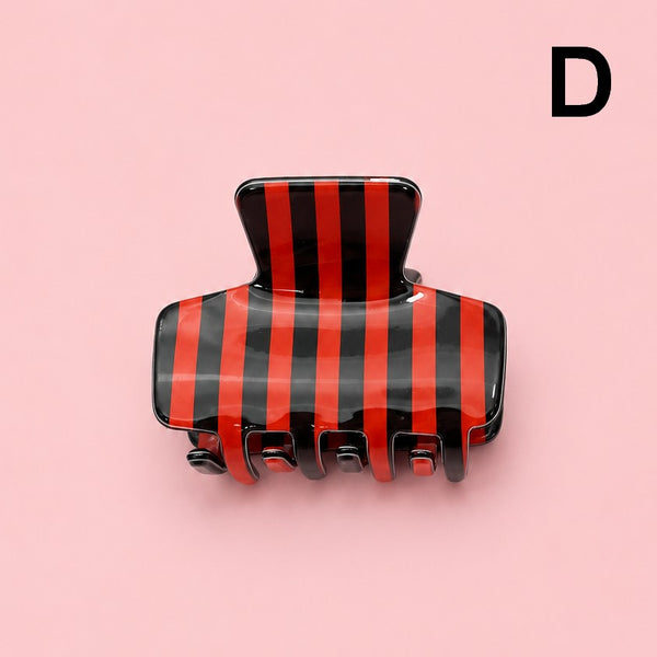 Striped & Plaid Hair Claw Clips | 40H1210