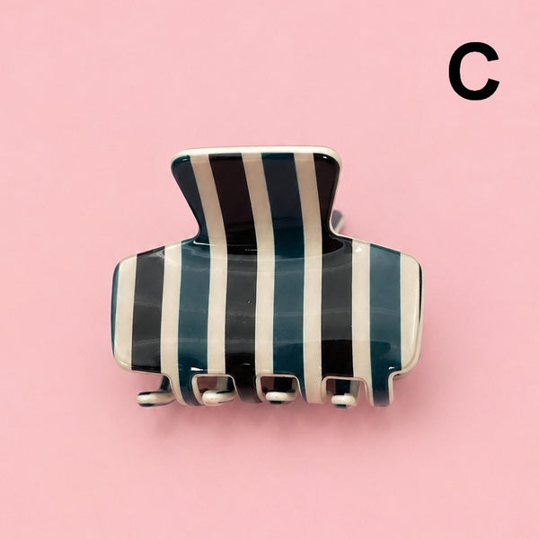 Striped & Plaid Hair Claw Clips | 40H1210